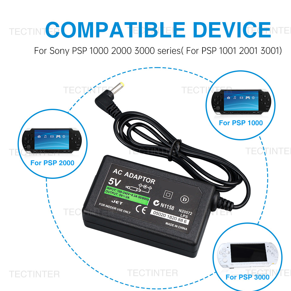 Gaming Console Sony - Adaptor AC untuk Aksesoris Konsol Seri
