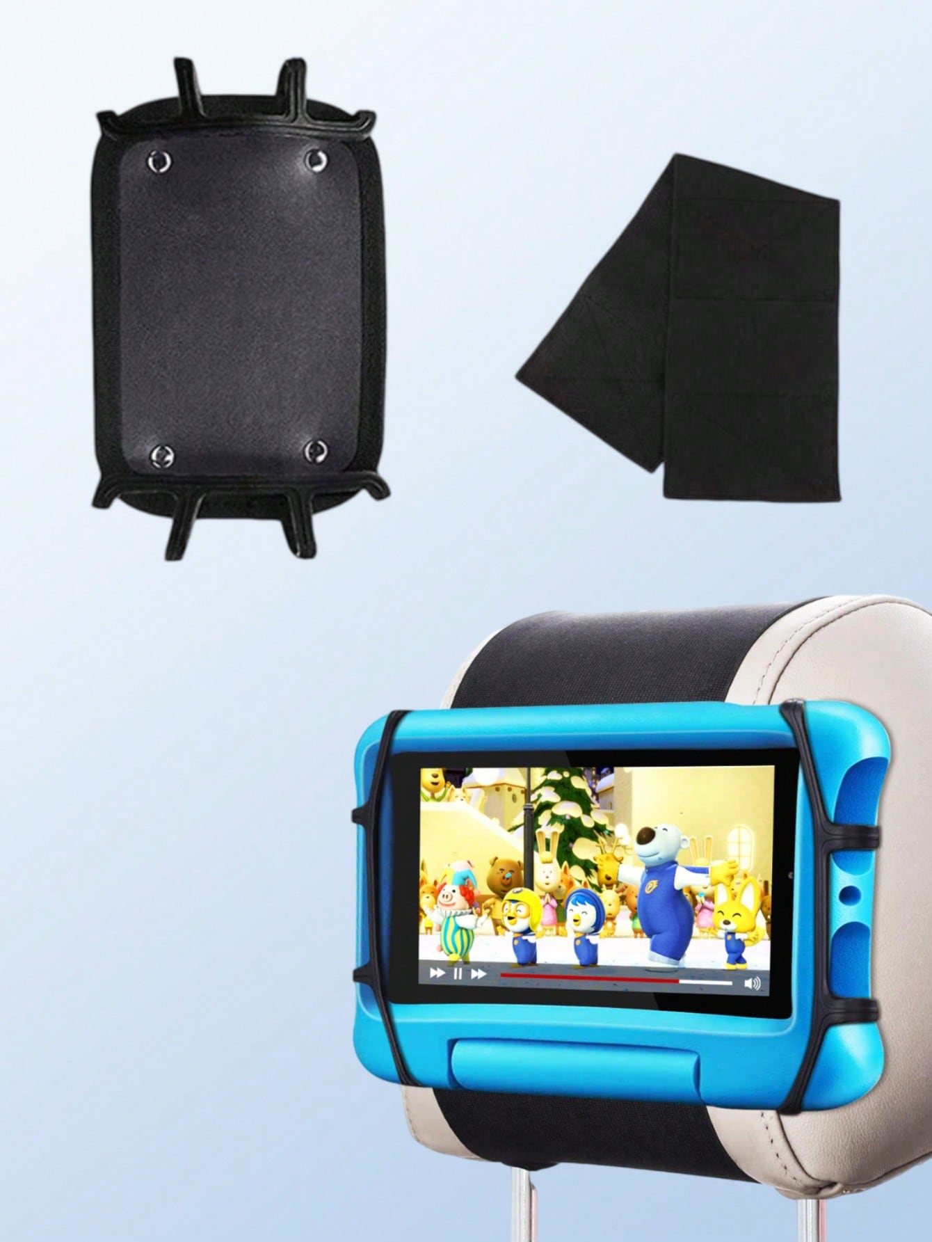 Gaming Console In Car - Penyangga Tablet di Sandaran Kepala Mobil