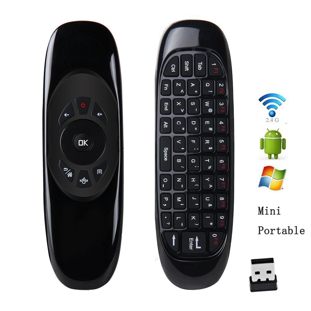Gaming Console For Smart Tv - C120 Fly Air Mouse Keyboard Nirkabel