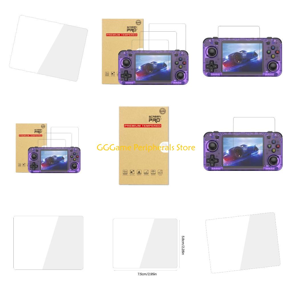 Gaming Console R36H - U55B Pelindung Pelindung Kaca Tempered Kekerasan