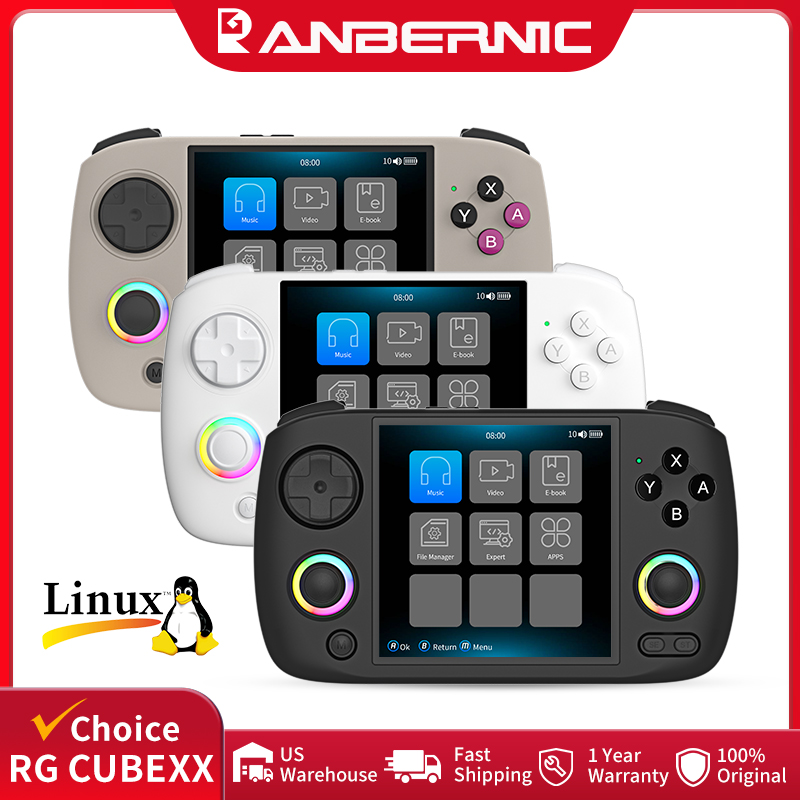 Gaming Console Type - Konsol Game Genggam ANBERNIC RG CubeXX