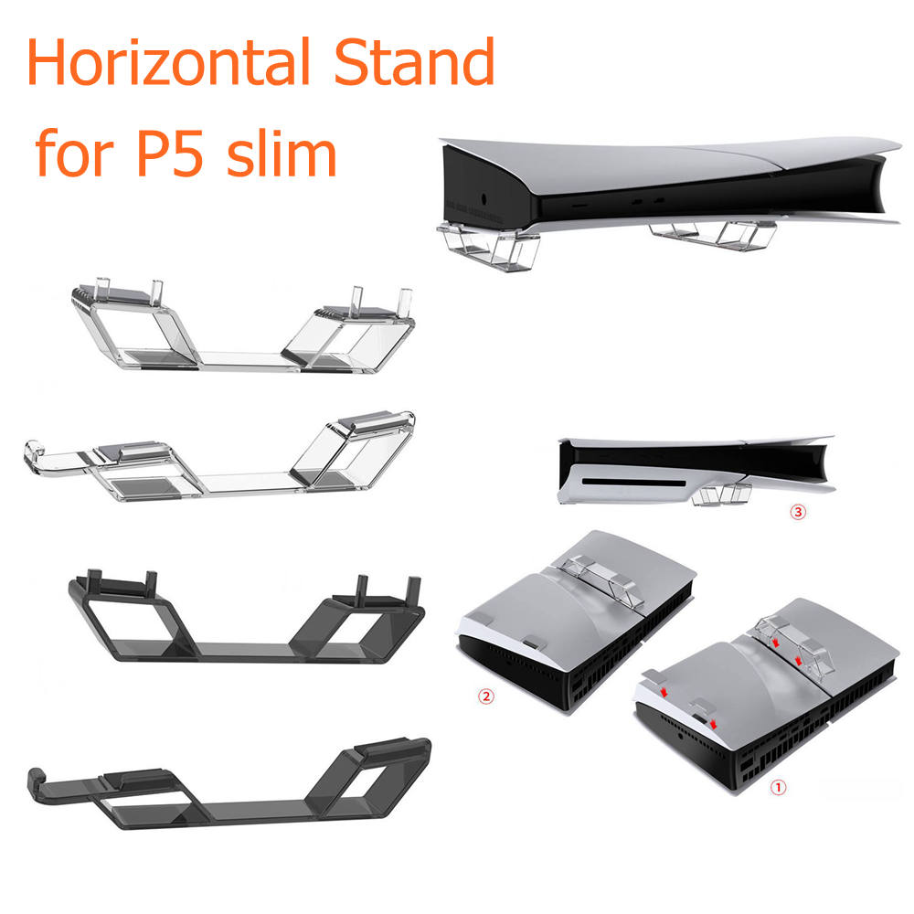 Gaming Console Sony - Dudukan Horizontal untuk pegangan konsol game