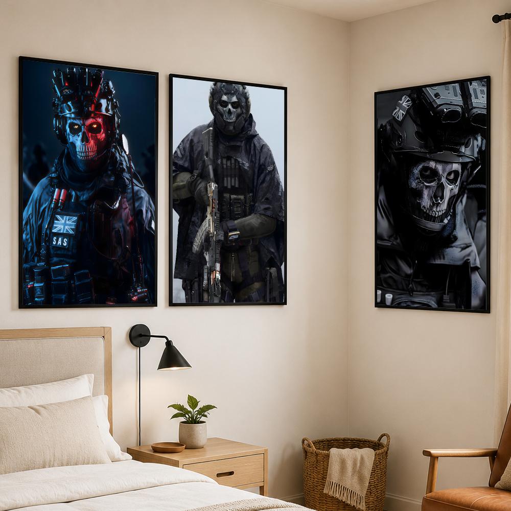 Poster Call of Duty Simon Ghos - Gaming Console Wallpaper ulasan dan harga