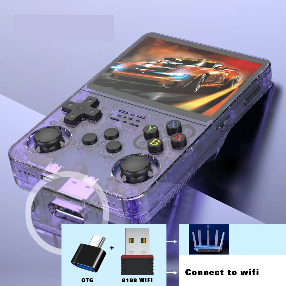 R36S (WiFi) RTL8188FTV Dongle  - Gaming Console R36H ulasan dan harga
