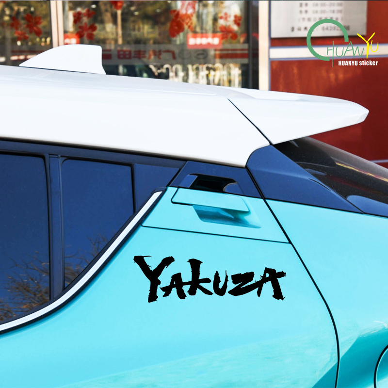 Stiker mobil Logo Game Yakuza  - Gaming Console In Car ulasan dan harga