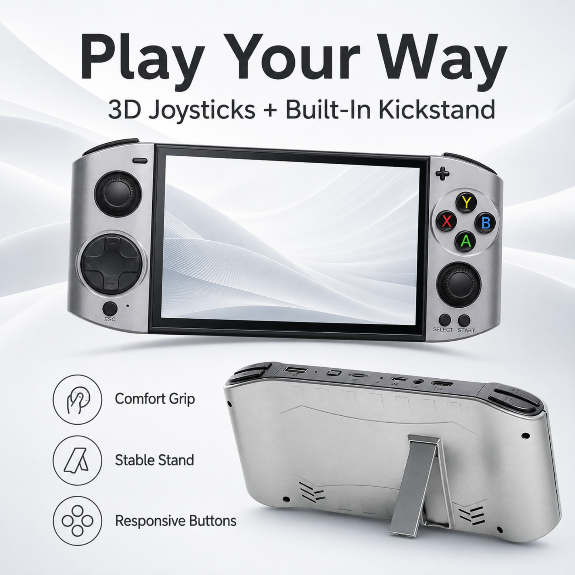09 Ultra Konsol Game Genggam O - Gaming Console Type ulasan dan harga