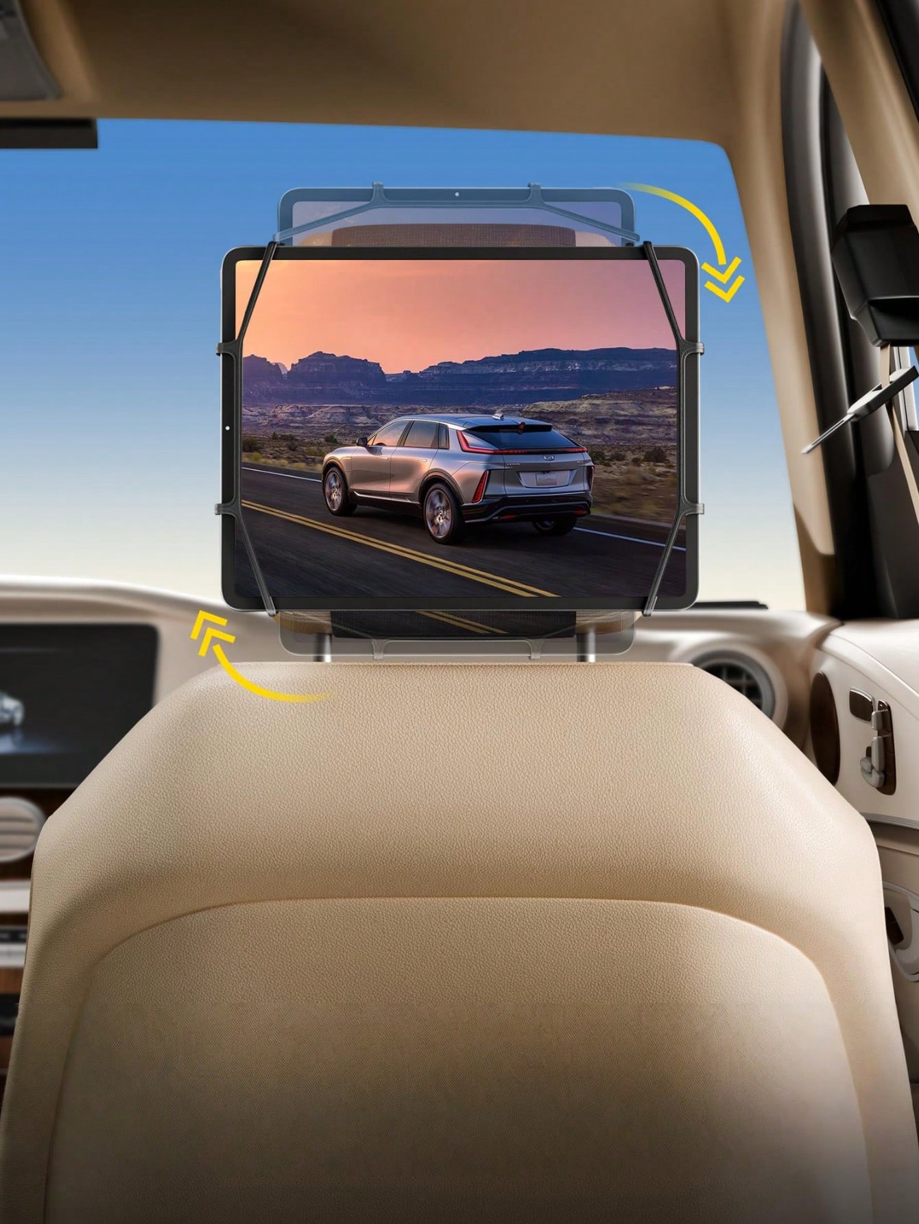 Penyangga Tablet di Sandaran K - Gaming Console In Car ulasan dan harga