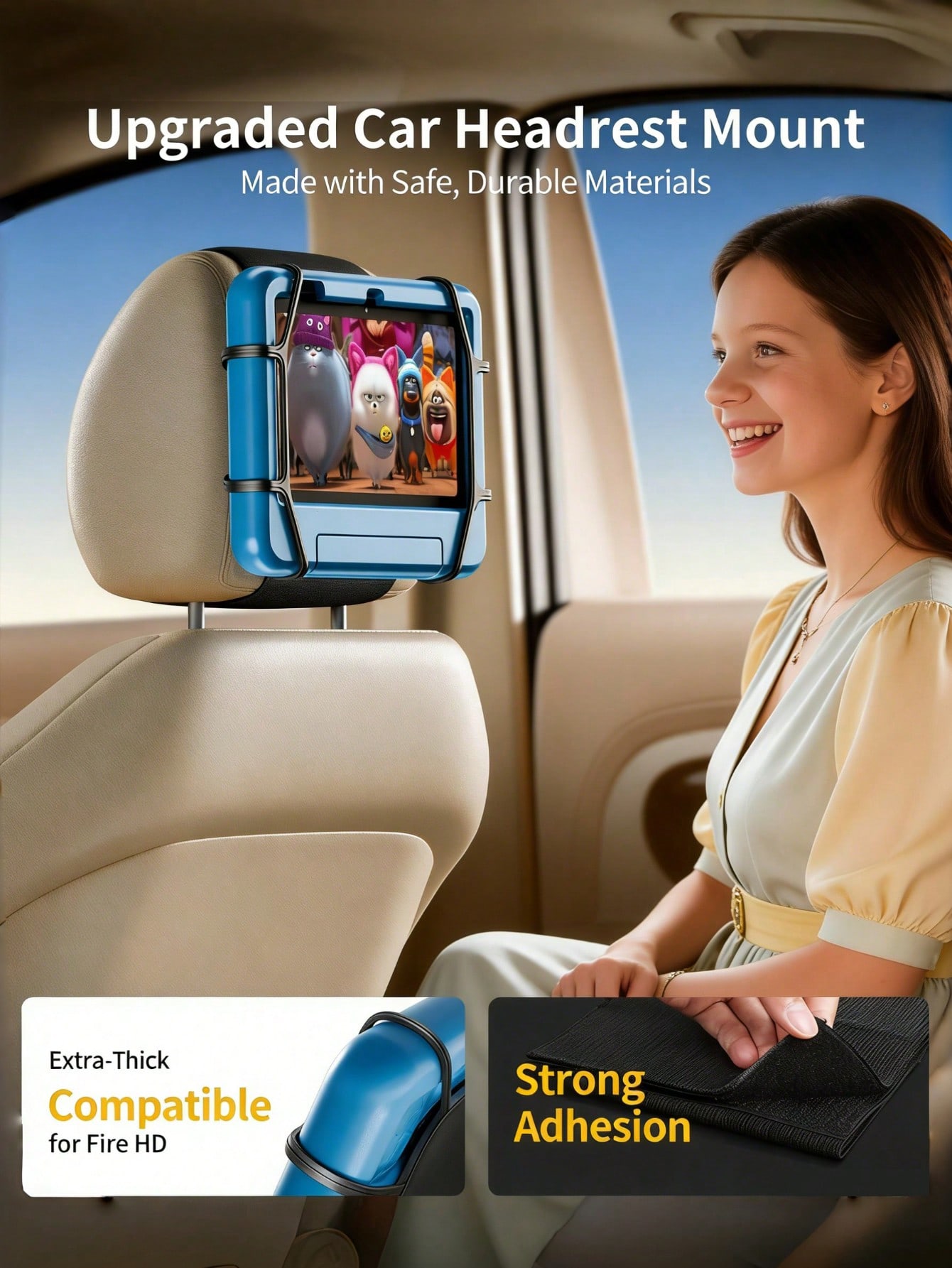 Penyangga Tablet di Sandaran K - Gaming Console In Car ulasan dan harga