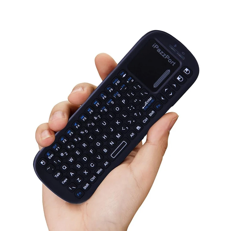 IPazzPort 2.4G Keyboard Nirkab - Gaming Console For Smart Tv ulasan dan harga
