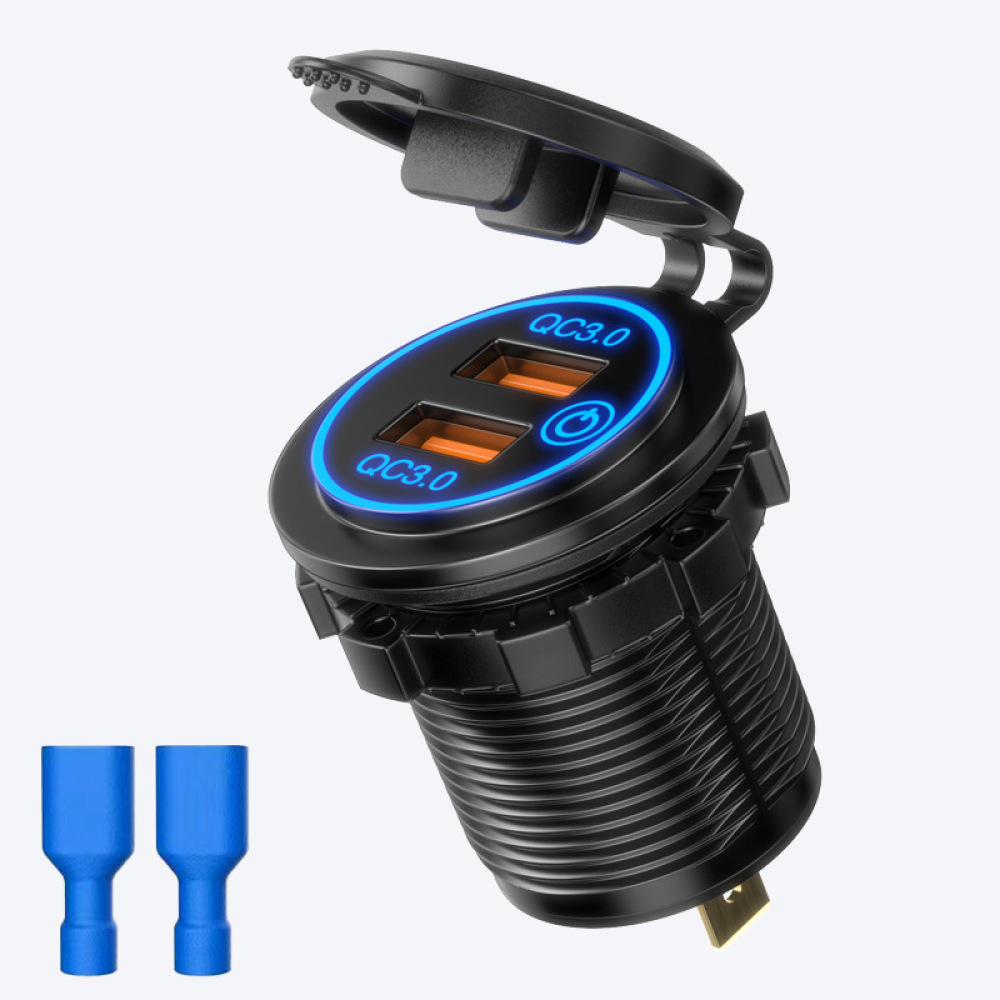 Pengisi Daya Motor Dual USB PD - Gaming Console In Car ulasan dan harga