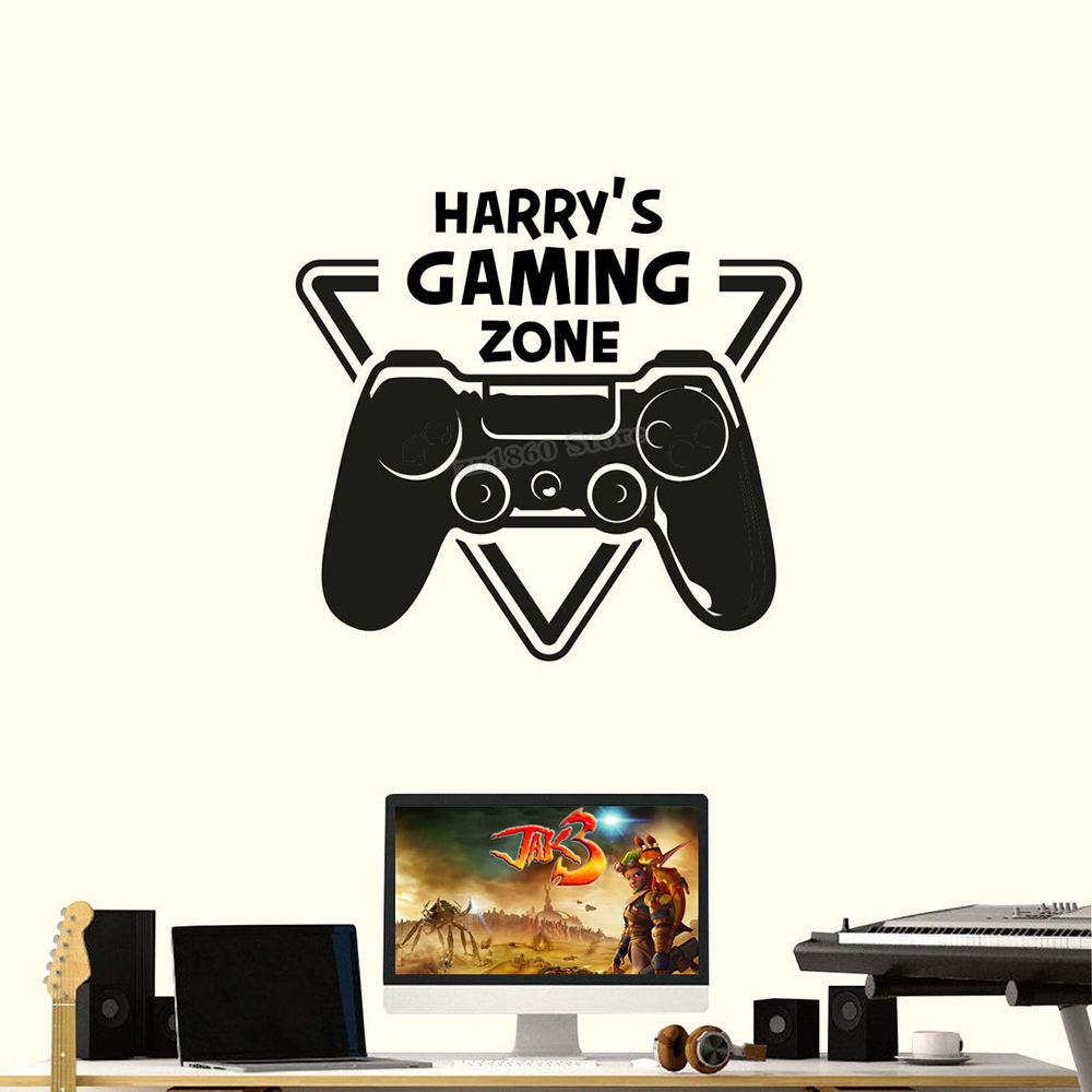 Stiker Dinding Zona Permainan  - Gaming Console Wallpaper ulasan dan harga