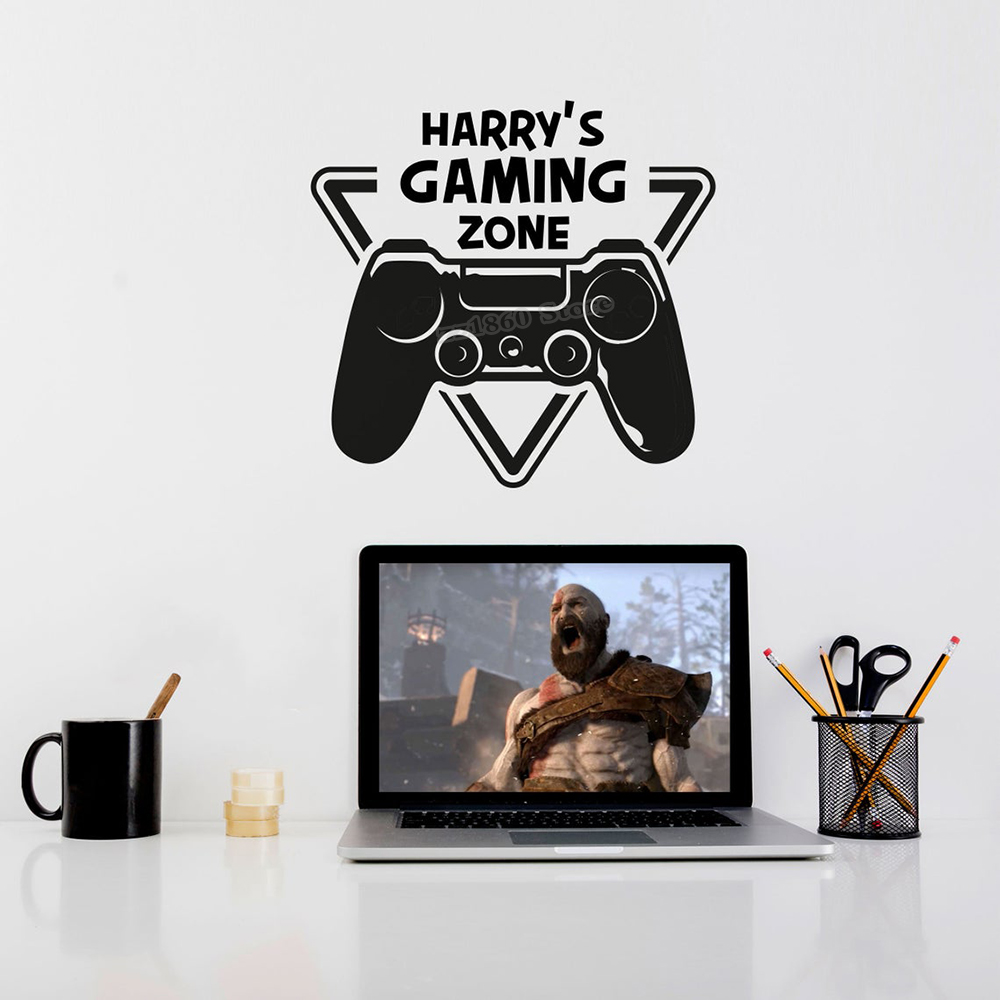 Stiker Dinding Zona Permainan  - Gaming Console Wallpaper ulasan dan harga