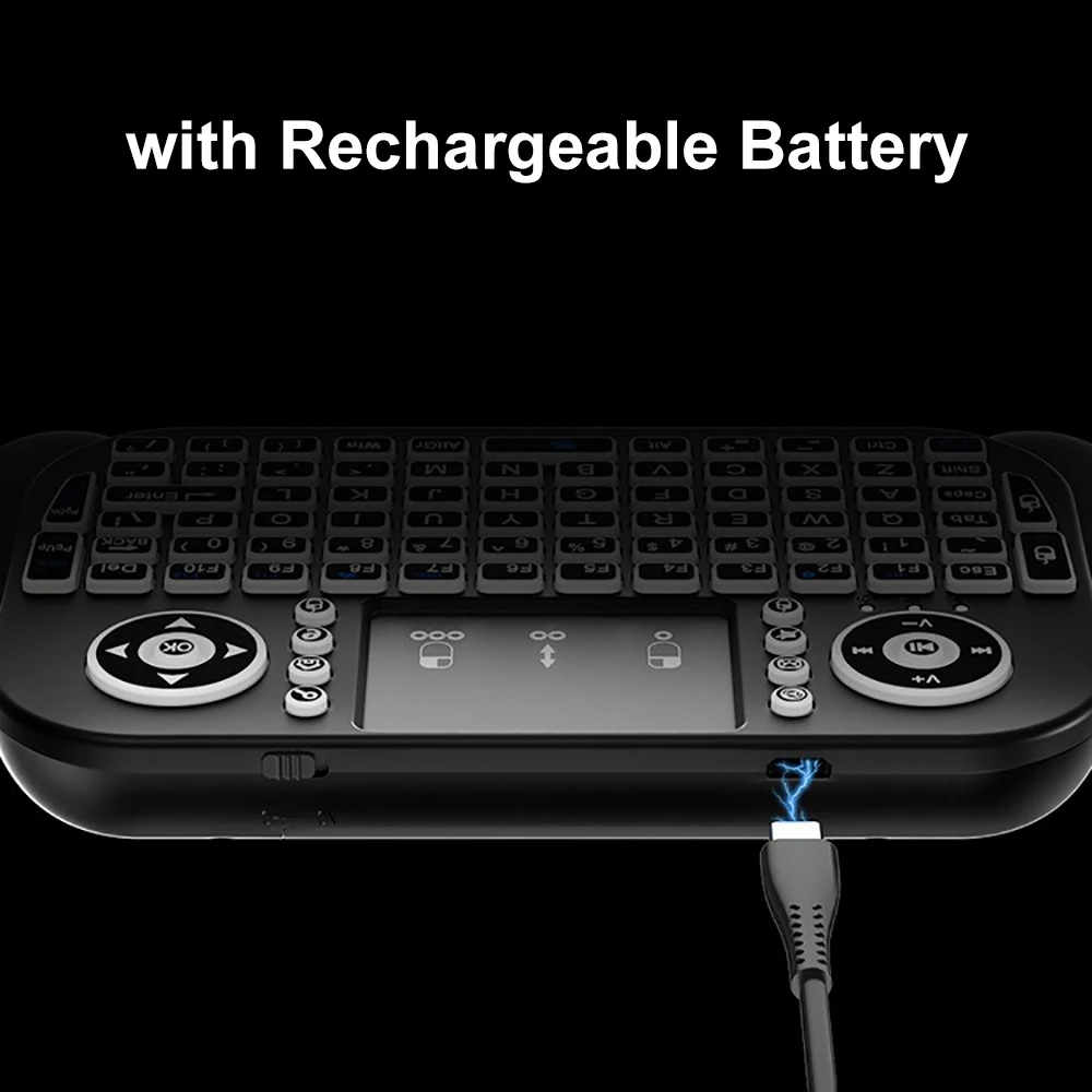KEBIDUMEI Keyboard Mini dengan - Gaming Console For Smart Tv ulasan dan harga