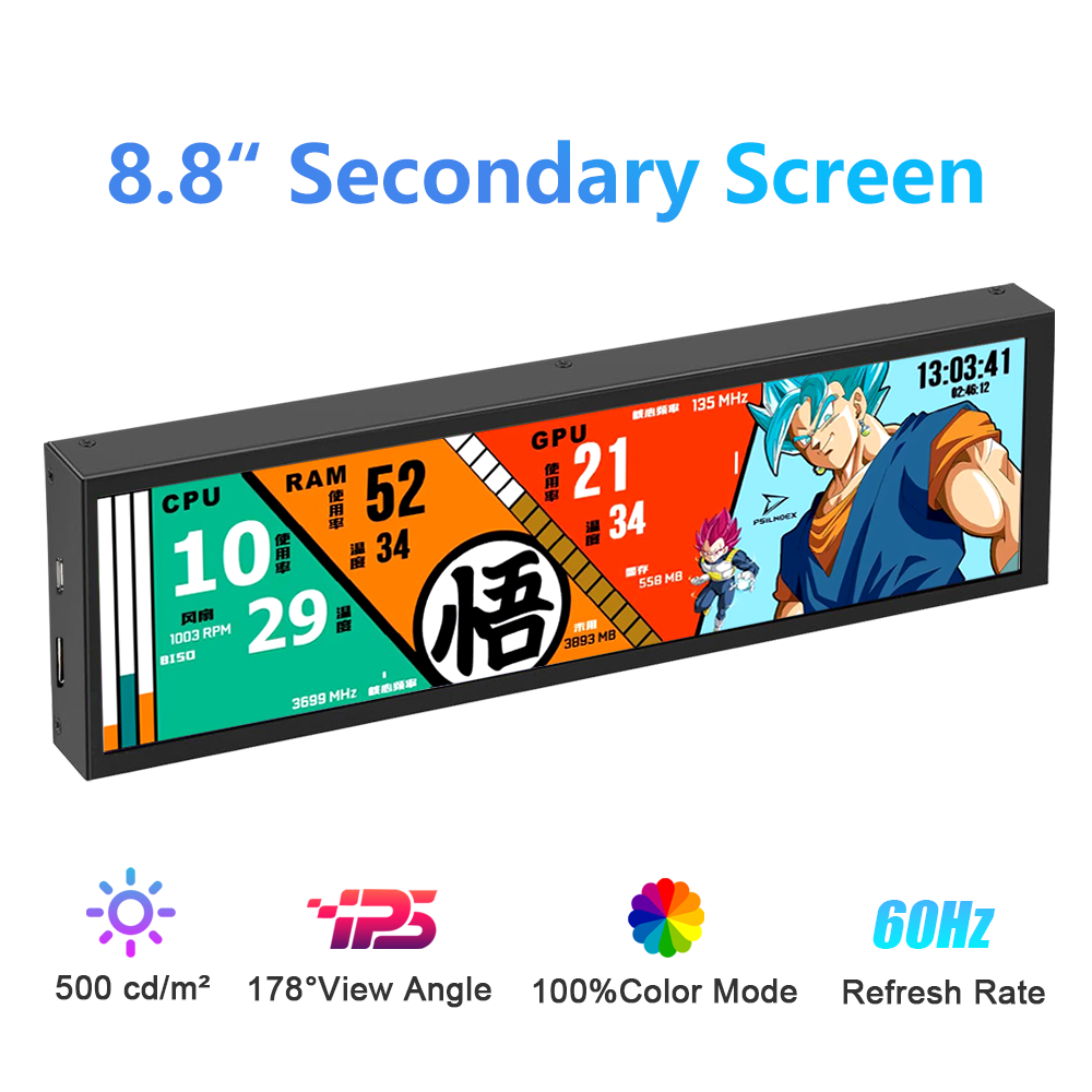 Wisecoco 8.8 Inci FHD Layar Se - Gaming Console Wallpaper ulasan dan harga