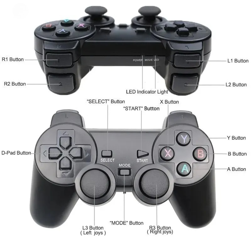 Pengontrol Game Nirkabel 2.4GH - Gaming Console For Smart Tv ulasan dan harga